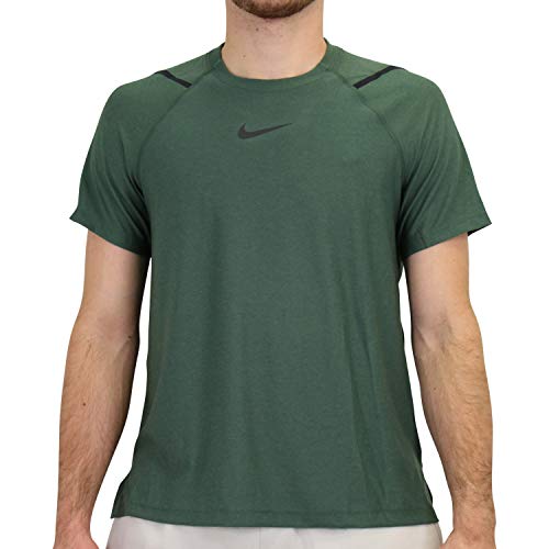 Nike Herren Pro Top NPC T-Shirt, Galactic Jade/Htr/Black, XXL