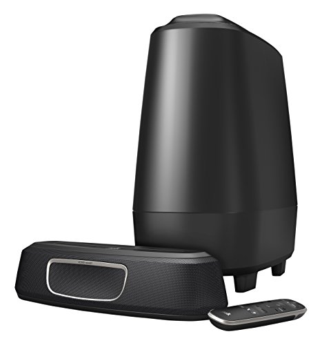 Polk Audio MagniFi Mini Sound Bar + Wireless Subwoofer Kompaktanlage, schwarz