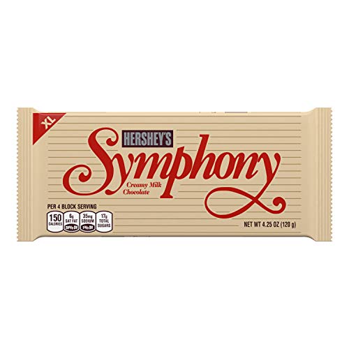 Hershey Company Symphony XL Creamy Milk Chocolate Bar| 4.25 oz