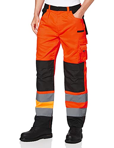 Result Herren Safe Guard Cargo Trousers Hose, Orange (Flo Orange R327xoranxlr), X-Small