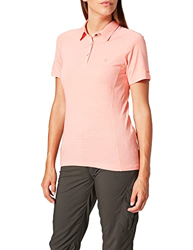 Schöffel Polo Shirt Essen1 Damen Poloshirt, Emberglow, 34