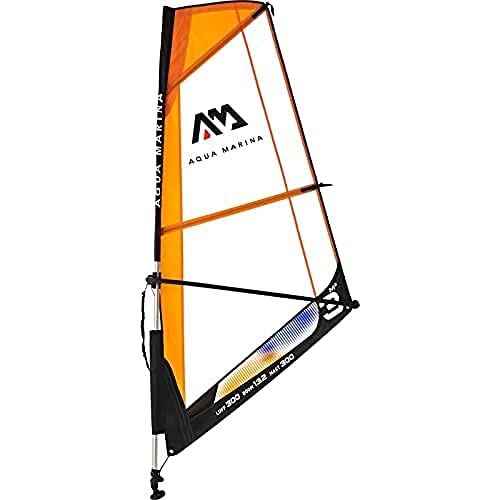 Aqua Marina Unisex – Erwachsene Equipment Windsup Blade Vela Mq.3 Sup Segeln, Orange/Transparent, Uni