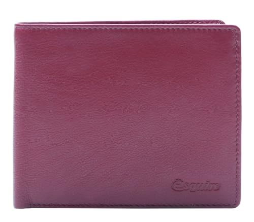 Esquire RFID Classic Wallet Red