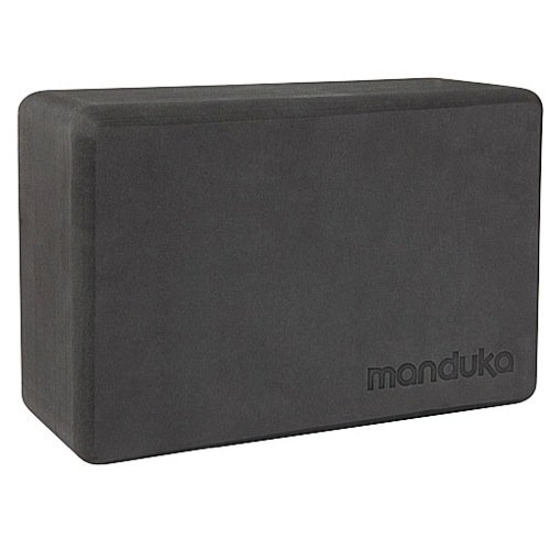 Manduka Unisex Recycelter Schaumstoff Yoga Block Thunder, Standard