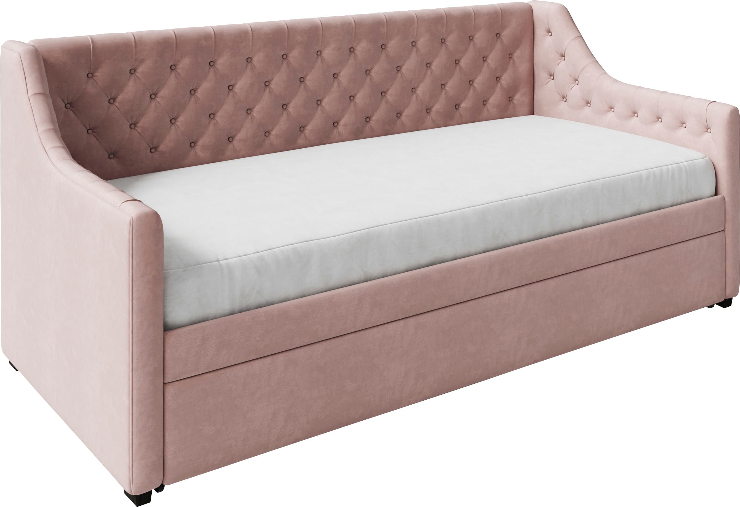 Sofabett ¦ rosa/pink ¦ Maße (cm): B: 110 H: 96,5 Betten > Einzelbetten - Möbel Kraft