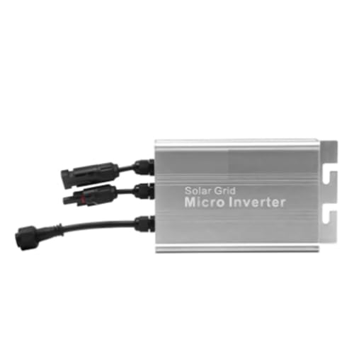 Kytxqikd Solar Grid Tie Mini-Wechselrichter MPPT Smart Mini PV-System 700 W DC 18 V-50 V zu AC-Ausgang 120 V/230 V Automatisch (700 W)