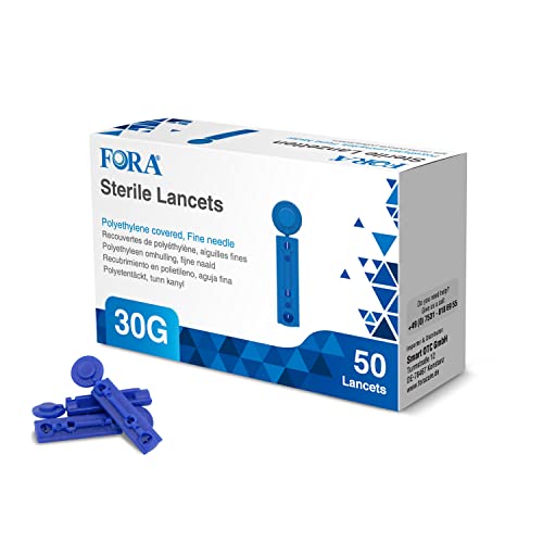 Sterile lancets 30G (50pcs) x6