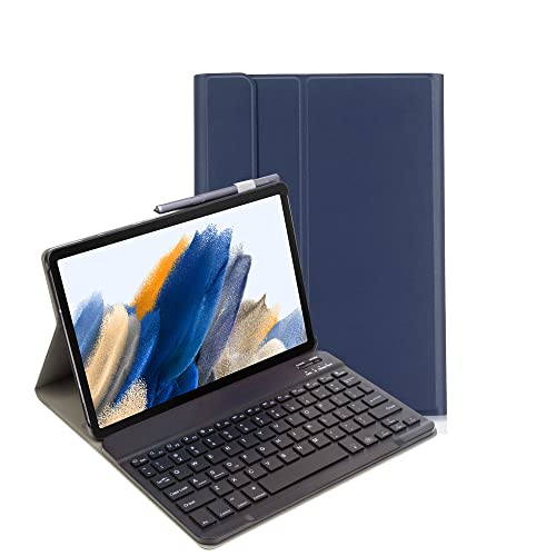 Lobwerk 2in1 Bluetooth Tastatur in Schwarz und Cover für Apple iPad iPad 10.2 2019 7 Generation Case Schutz Hülle