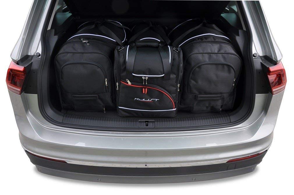 KJUST Dedizierte Reisetaschen 4 stk kompatibel mit VW TIGUAN II 2016+ Car Bags