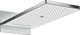 hansgrohe Rainmaker Select 580 Duschkopf, Kopfbrause mit 3 Strahlarten, Weiß/Chrom