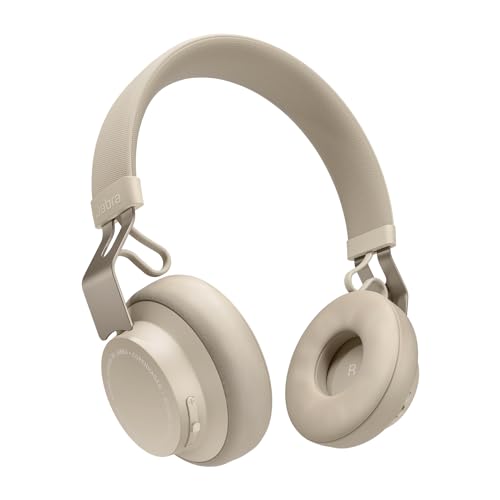 Jabra Move Style Edition On-Ear Kopfhörer – Kompatibel mit Bluetooth Smartphone, Computer und Tablet – Beige