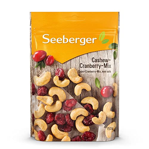 Seeberger Cashew-Cranberry-Mix, 12er Pack (12 x 150 g )