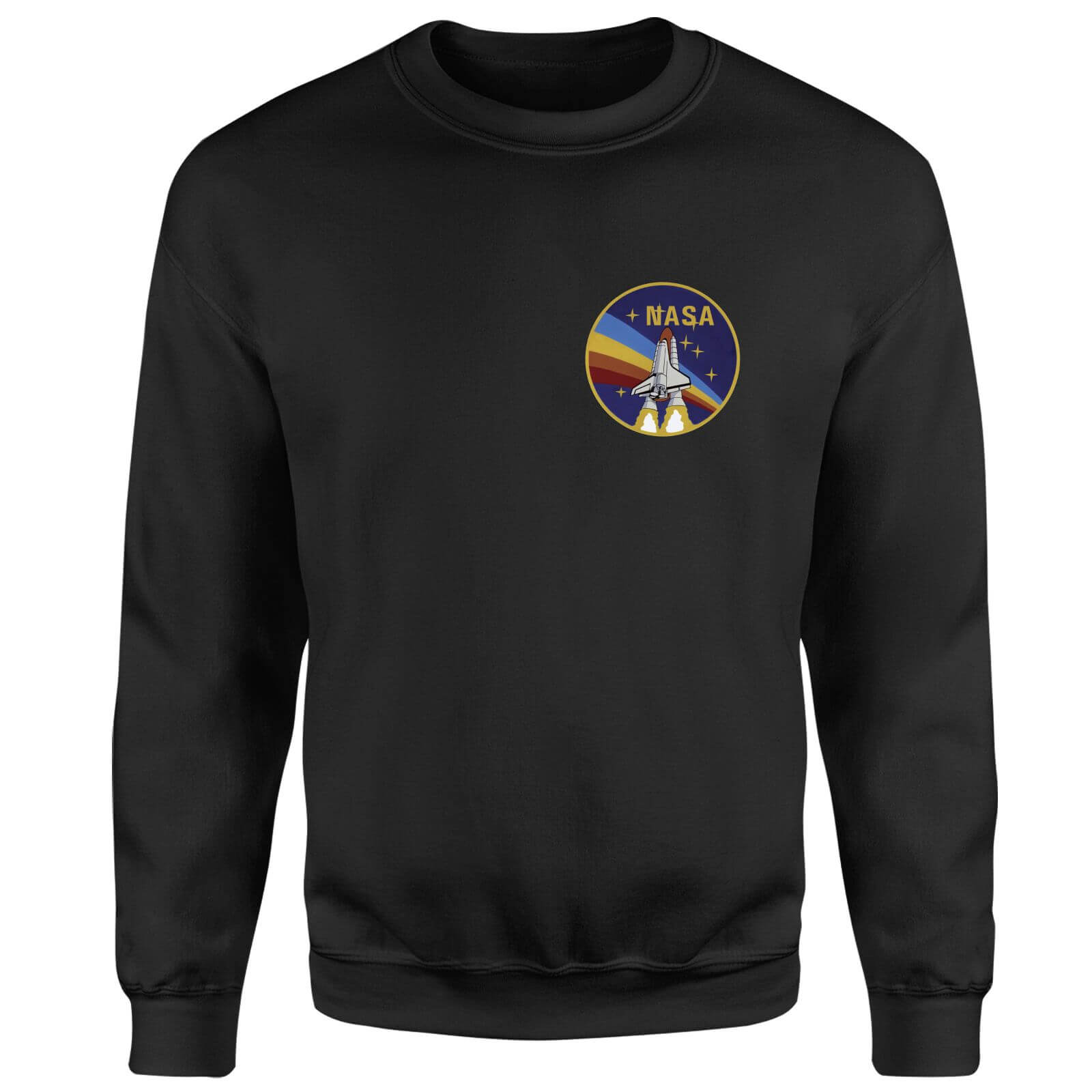 NASA Vintage Rainbow Shuttle Sweatshirt - Schwarz - XXL 4