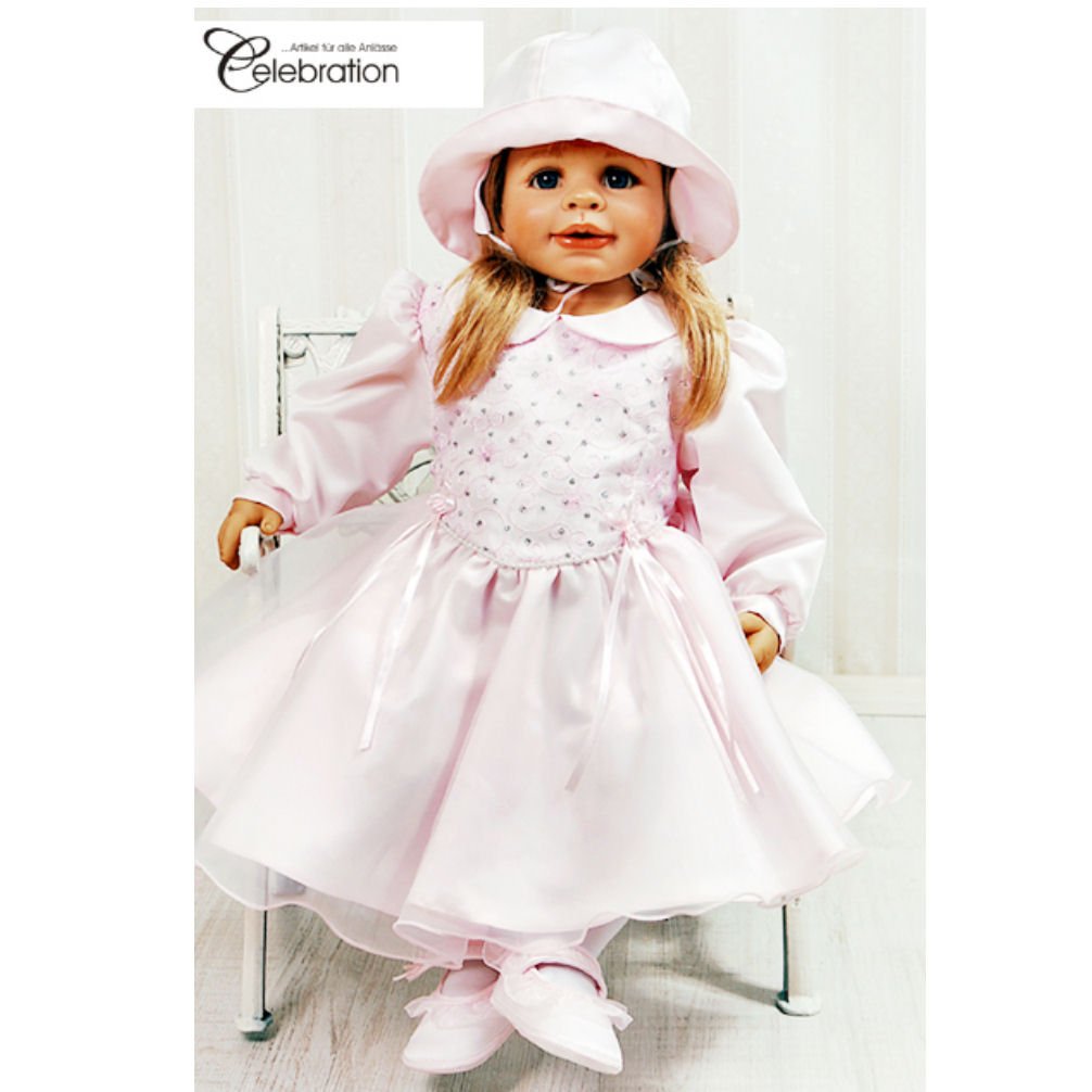 Babykleid Langarm Rosa Modell 4396 (74)