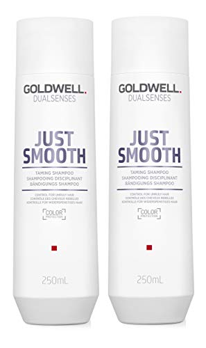 3er Goldwell Dualsenses Just Smooth Bändigungs Shampoo 250 ml