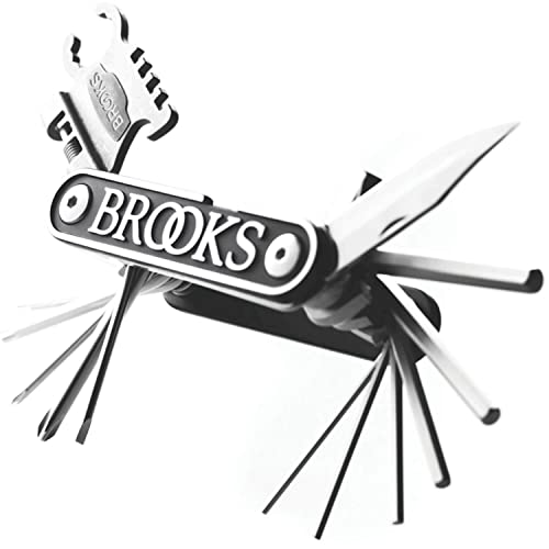 Brooks Multitool MT21-Black-New22 Werkzeug für Erwachsene, Unisex, Silber, Standard