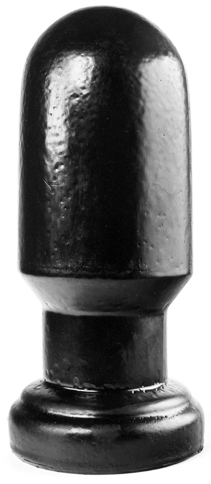 Dark Crystal by Mister B. Alex Dildo mit großem Kopf - 20 cm lang - Durchmesser: 73 mm - schwarz