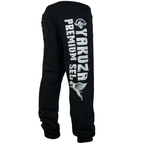 Yakuza Premium Herren Jogginghose 3529 schwarz Sweatpants XXL