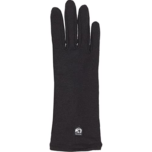 HESTRA Merino Wool Unterziehhandschuhe Lang schwarz Handschuhgröße 8 2022 Outdoor Handschuhe