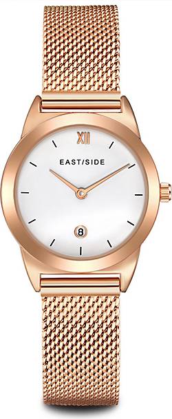 EASTSIDE, Armband-Uhr Modest in roségold, Uhren für Damen 2