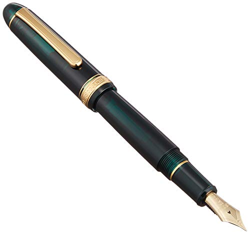 Platinum Fountain Pen #3776 Century (Extra Fine, Laurel Green)