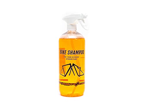 PMP Bike Shampoo - Rahmenspray-Reiniger, speziell für Fahrräder. Löst Schmutz auf, ohne den Lack zu beschädigen. Biologisch abbaubar, lösemittelfrei, pH-neutral. 1000 ml Flasche