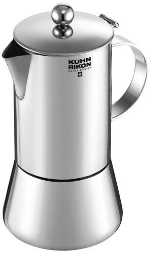 Kuhn Rikon 38093 Juliette Espressomaschine, 18/8 Edelstahl