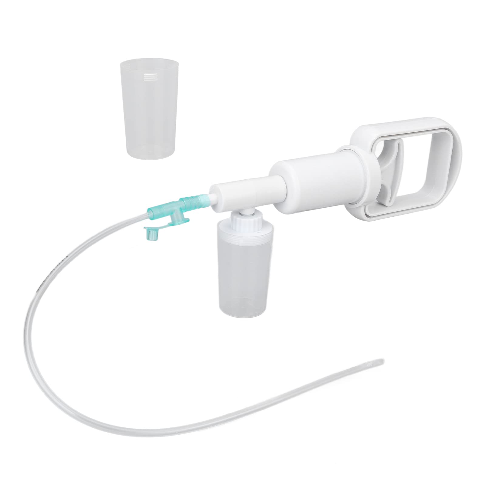 Tragbare Sputum-Absaugpumpe Bequeme Verwendung Professionelle Hand-Sputum-Absaugpumpe für die häusliche Pflege: