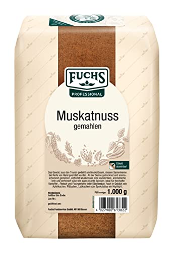 Fuchs Muskatnuss gemahlen, 1er Pack (1 x 1 kg)