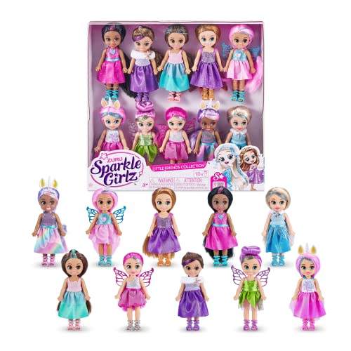 Sparkle Girlz Fantasy Kleine Freunde 10er Set Puppen von ZURU