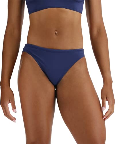 TYR Damen Lula Classic Swim Bikini Bottom für Schwimmen, Strand und Workout Bikinihose, Patriot Blue, X-Small