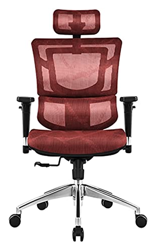 Ergonomischer Computerstuhl, Heim-Gaming-Gaming-Stuhl, Bequeme, sitzende Rückenlehne, Boss-Drehstuhl, Stuhl (Farbe: Rot, Größe: Einheitsgröße), erforderlich. Bequemer Jahrestag Vision