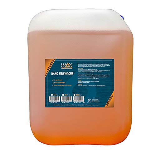 INOX® Nano Heißwachs Konzentrat, 10 Liter – Sprühwachs für Waschstraßen und Waschanlagen, Autowäsche & Lackpflege