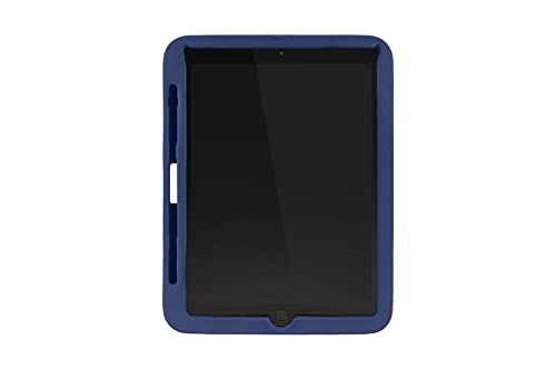 Tucano Adamo Bumper Case mit integriertem Stand für iPad 10,2 Zoll (2021/2020/2019, 7. / 8. / 9. Gen.), blau