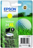 Epson Original 34XL Golfball Druckerpatrone gelb 950 Seiten 10,8ml (C13T34744...