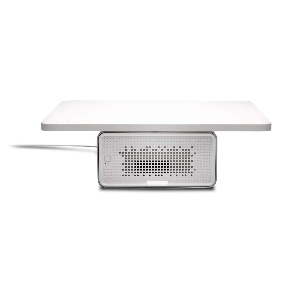 Kensington FreshView Schreibtisch-Luftreiniger Monitor/iMac-Ständer, geeignet für Home Office, USB-betrieben, unterstützt Laptops, Notebooks, Monitore bis zu 27 Zoll (K55460EU)