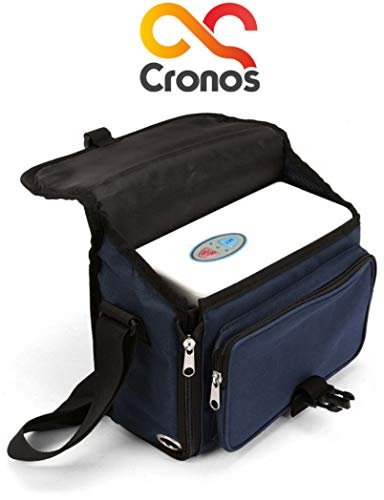 CRONOS Sauerstoffkonzentrator 3+/-1,5L/min - Sauerstoff Konzentration: 28% + / -2% - Deutscher Hersteller - Medizinisches Zertifikat - 100-240V, 12-15V, 50-60HZ, Lärm unter 50dB, tragbar