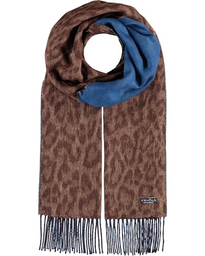 FRAAS Cashmink®-Schal im Animal-Style - Made in Germany für Damen Hellgrau