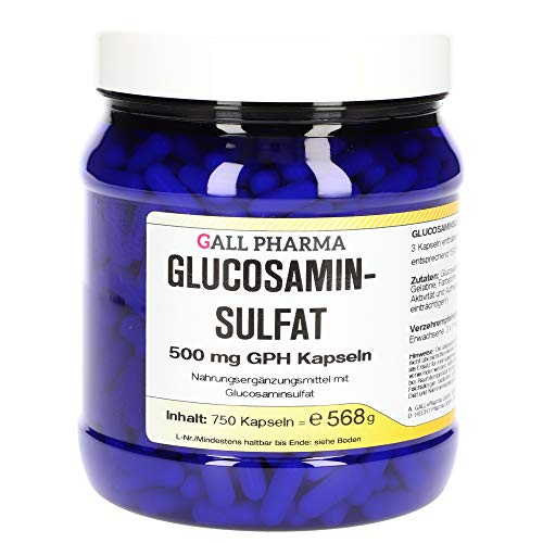 Gall Pharma Glucosaminsulfat 500 mg GPH Kapseln, 1er Pack (1 x 750 Stück)