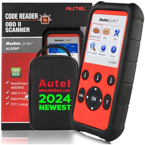 Autel AutoLink AL609P OBD2 Diagnosegerät Auto Scanner mit ABS SRS Diagnose Auto VIN Motorfehlercodes Lesen/Löschen
