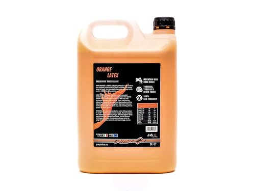 PMP Orange Latex Flüssig-Latex-Versiegelung für Tubeless MTB und Straße - Kanister 5000 ml