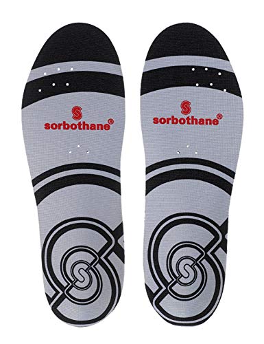 Sorbothane Sorbo Pro Footware Einlegesohlen (UK Größe 7)