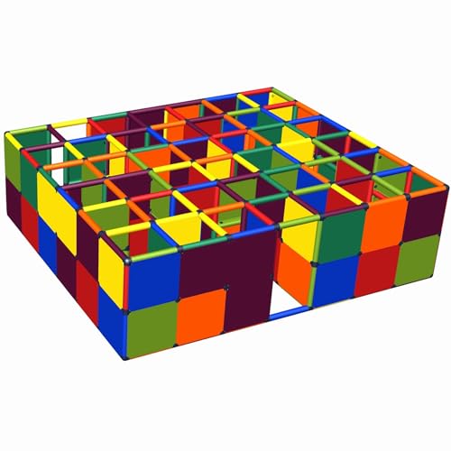 Move and stic Fredi - das große Bunte Labyrinth für drinnen und draußen für (Klein-) Kinder 6220