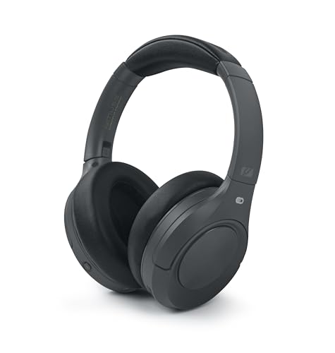 Muse M-295 ANC Bluetooth-Stereo-Headset mit ANC-Canceller, doppeltes integriertes Mikrofon, Kabel zur Verwendung ohne Batterie, ANC 35 dB, Transparenzmodus, Tragetasche und abnehmbares Mikrofon