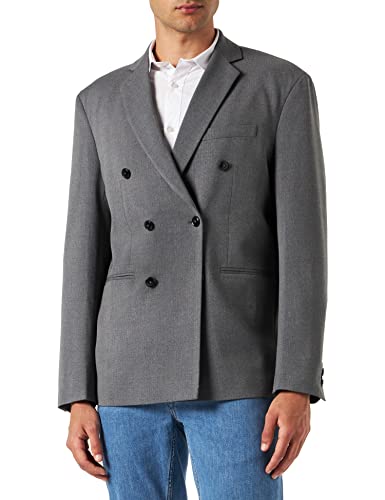 Sisley Men's 2PBMSW00X Jacket, Blue 901, 36