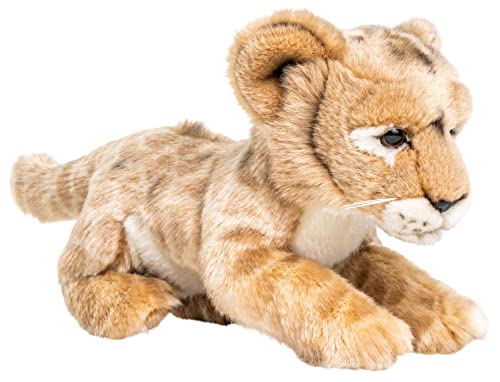 Uni-Toys - Löwen-Baby - 22 cm (Länge) - Exotisches Wildtier - Plüschtier, Kuscheltier
