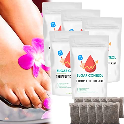 Gienslru Healthify Sugar Control Therapeutic Foot Soak, Sugar Control Therapeutic Foot Soak bag (5 pcs)