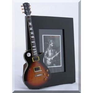 DUANE ALLMAN Miniatur Gitarre Foto Rahmen Gibson Les Paul