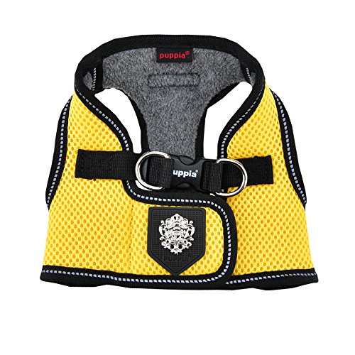 Puppia PLRD-HB9345 Geschirr Thermal Soft Vest Harness, M, gelb