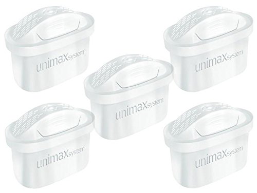 Pack 5 Dafi Unimax Filterkartuschen (kompatibel mit Brita Maxtra® und Dafi Unimax®)